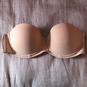 New Calvin Klein nude strapless bra